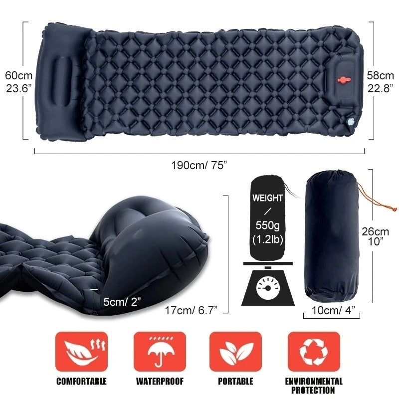 TrailRest Inflatable Sleeping Pad