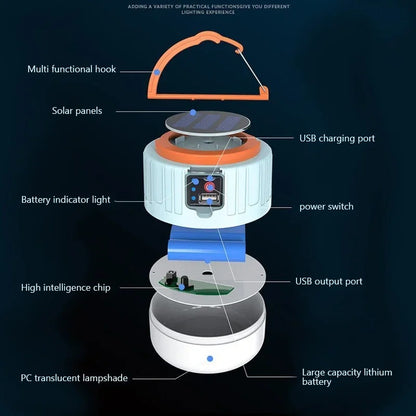 Solar LED Camping Lantern